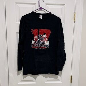 Jerzees Black Long Sleeve Shirt